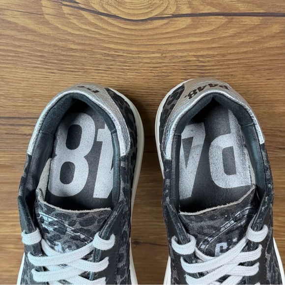 P448 Thea Leopard Embossed Platform Sneaker, Size 38/7.5-8 - Picture 9 of 11